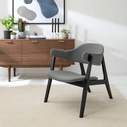 Mørteens Fauteuil Sadler V - Tissu - Gris -loftscape Boutique 1000126071 190509 10203600025 MOOD GALLERYIMAGES P000000001000126071 mood