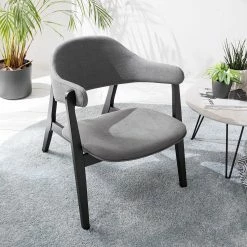 Mørteens Fauteuil Sadler V - Tissu - Gris -loftscape Boutique 1000126071 200520 06502300002 MOOD DETAILS P000000001000126071 mood