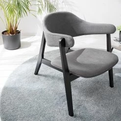 Mørteens Fauteuil Sadler V - Tissu - Gris -loftscape Boutique 1000126071 200520 06502500004 DETAILS P000000001000126071