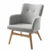 Mørteens Fauteuil Joreen III - Tissu - Gris clair -loftscape Boutique 1000126078 190510 10471600025 IMAGE P000000001000126078