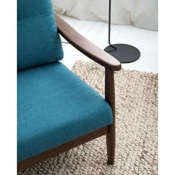 Mørteens Fauteuil Benson I - Tissu - Bleu -loftscape Boutique 1000126094 190515 14395400009 GALLERYIMAGES P000000001000126094