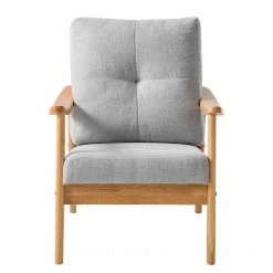 Mørteens Fauteuil Benson II - Tissu - Gris clair 16 Mørteens Fauteuil Benson II - Tissu - Gris clair -loftscape Boutique 1000126100 190405 20502400034 GALLERYIMAGES P000000001000126100