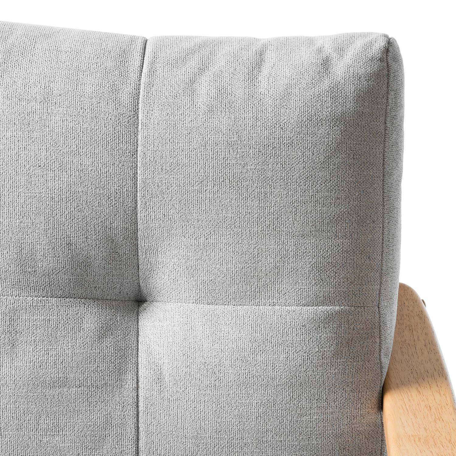 Mørteens Fauteuil Benson II - Tissu - Gris clair 13 Mørteens Fauteuil Benson II - Tissu - Gris clair – Image 11