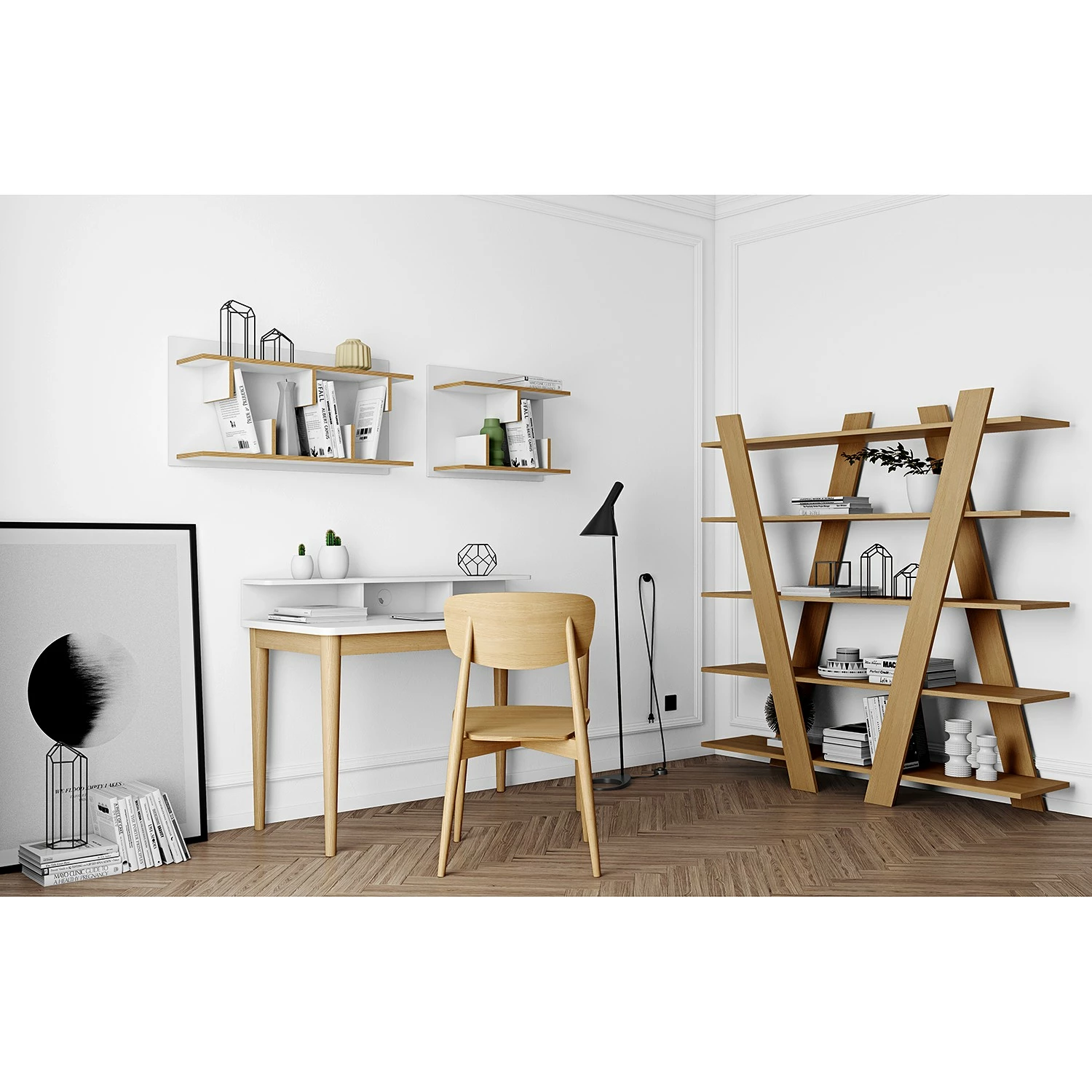 Temahome Étagère Wind I - Chêne 4 Temahome Étagère Wind I - Chêne – Image 2