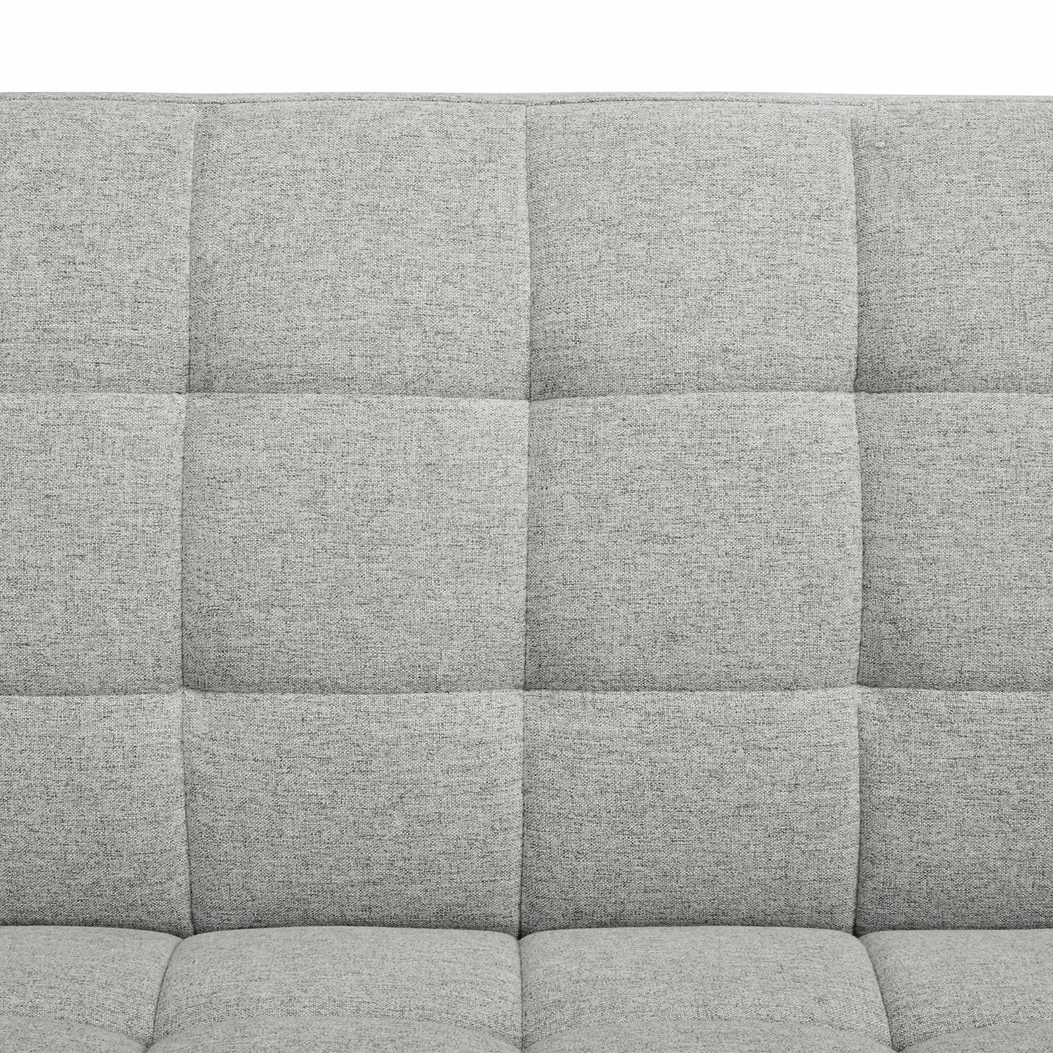 Mørteens Canapé convertible Caribe - Feutre - Feutre Blix: Gris clair 15 Mørteens Canapé convertible Caribe - Feutre - Feutre Blix: Gris clair – Image 13