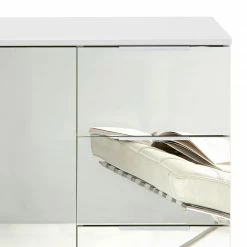 Wimex Commode combinée Lingga II - 1 porte - Blanc / Verre miroir -loftscape Boutique 1000126291 180920 07431601 GALLERYIMAGES P000000001000126291