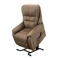 Modoform Fauteuil de relaxation Wishart - Microfibre - Marron -loftscape Boutique 1000126856 200618 13033200004 DETAILS P000000001000126856