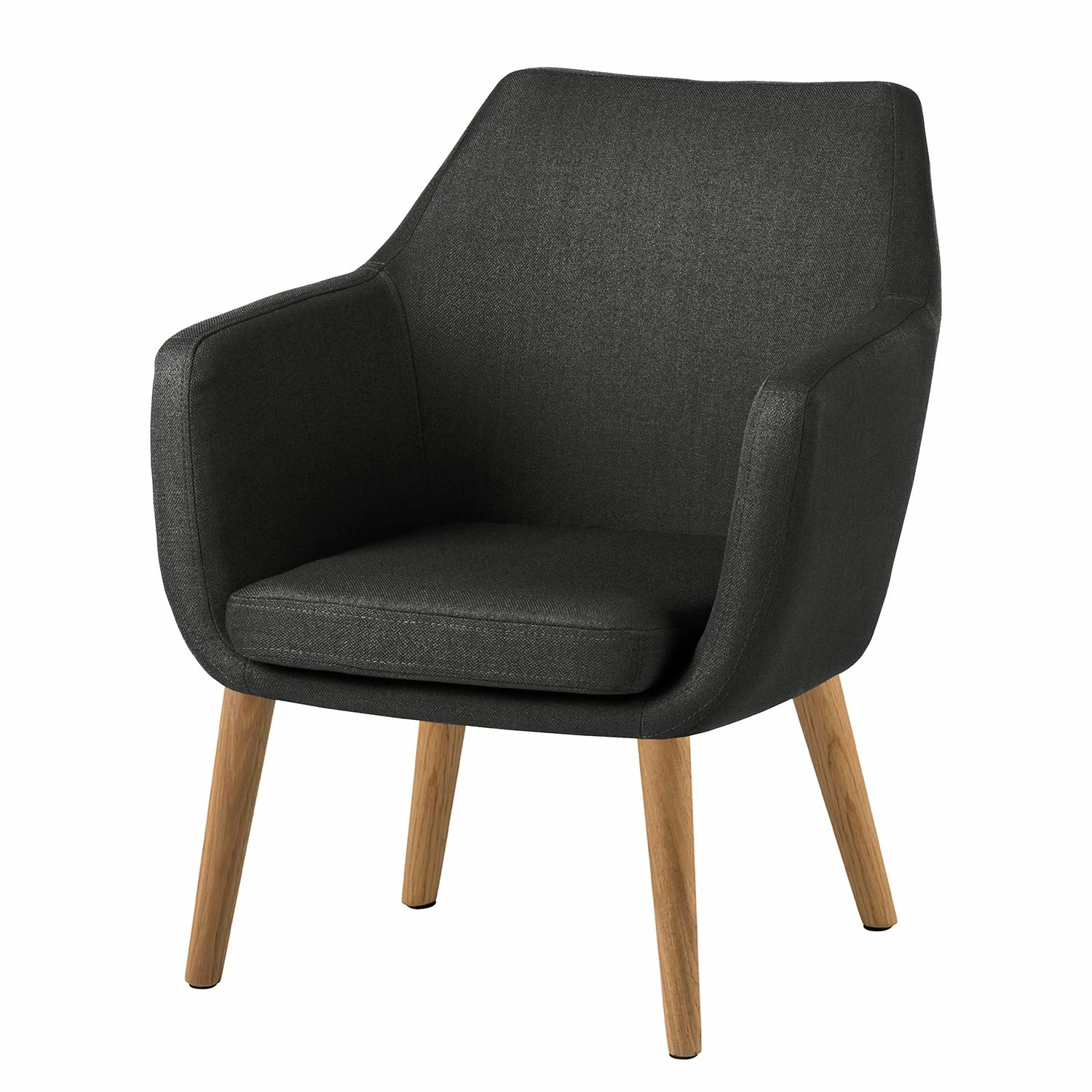 Mørteens Fauteuil Nicholas - Tissu - Anthracite 3 Mørteens Fauteuil Nicholas - Tissu - Anthracite