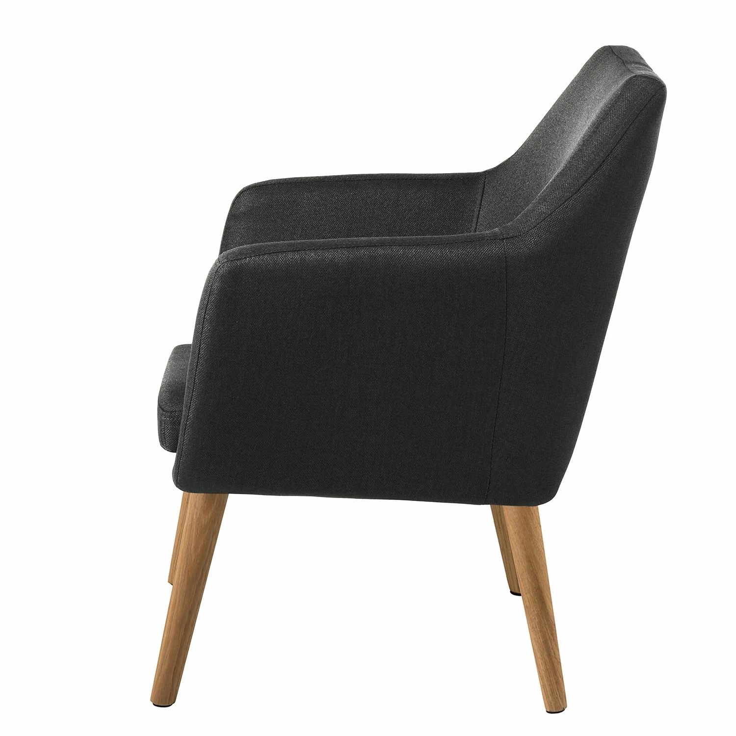 Mørteens Fauteuil Nicholas - Tissu - Anthracite 6 Mørteens Fauteuil Nicholas - Tissu - Anthracite – Image 4