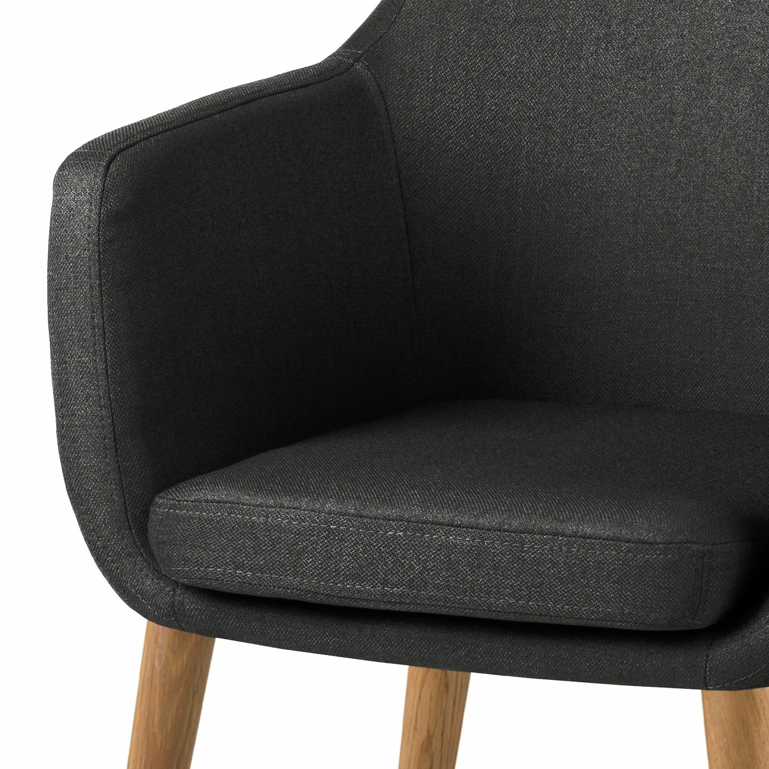 Mørteens Fauteuil Nicholas - Tissu - Anthracite 15 Mørteens Fauteuil Nicholas - Tissu - Anthracite – Image 13