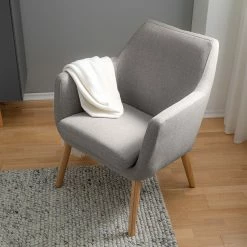 Mørteens Fauteuil Nicholas - Tissu - Gris clair 19 Mørteens Fauteuil Nicholas - Tissu - Gris clair -loftscape Boutique 1000126898 201103 11480600007 MOOD DETAILS P000000001000126898 mood