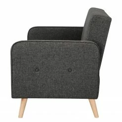 Mørteens Canapé Daru II (2 places) - Tissage à plat - Gris foncé -loftscape Boutique 1000126914 181128 10391400014 GALLERYIMAGES P000000001000126914