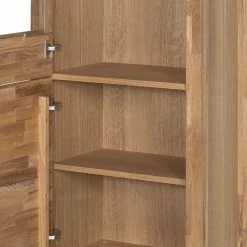 Ars Natura Partiellement en chêne massif - éclairage inclus - Chêne sauvage - Butoir à gauche -loftscape Boutique 1000127113 180725 09471643 GALLERYIMAGES P000000001000127113