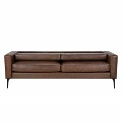 Ars manufacti Canapé Crove (3 places) - Imitation cuir - Marron 16 Ars manufacti Canapé Crove (3 places) - Imitation cuir - Marron -loftscape Boutique 1000127490 181205 18402000084 GALLERYIMAGES P000000001000127490