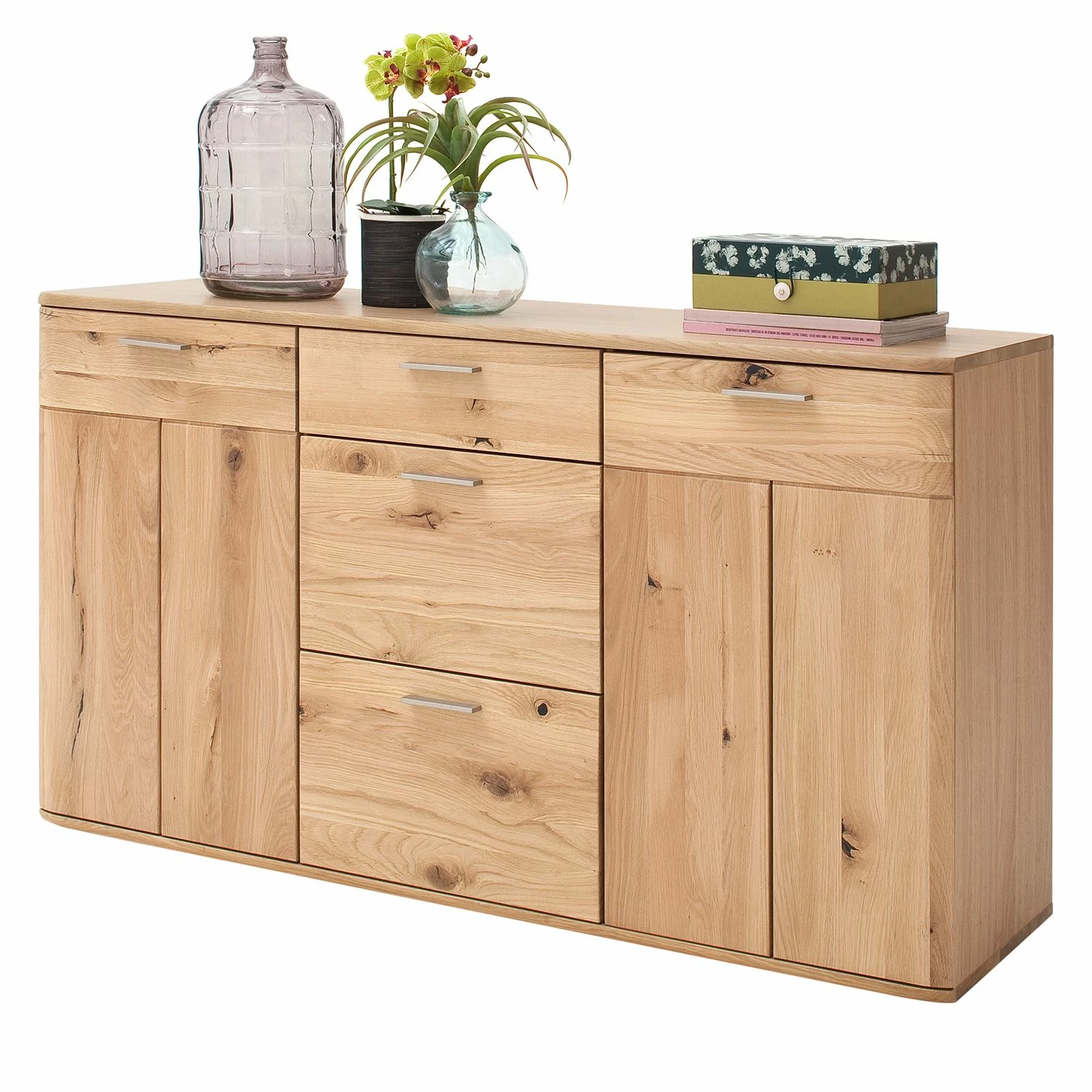 Naturoo Kommode Kvilla III - Partiellement en planches de chêne Bianco massif / Chêne Bianco 9 Naturoo Kommode Kvilla III - Partiellement en planches de chêne Bianco massif / Chêne Bianco – Image 7