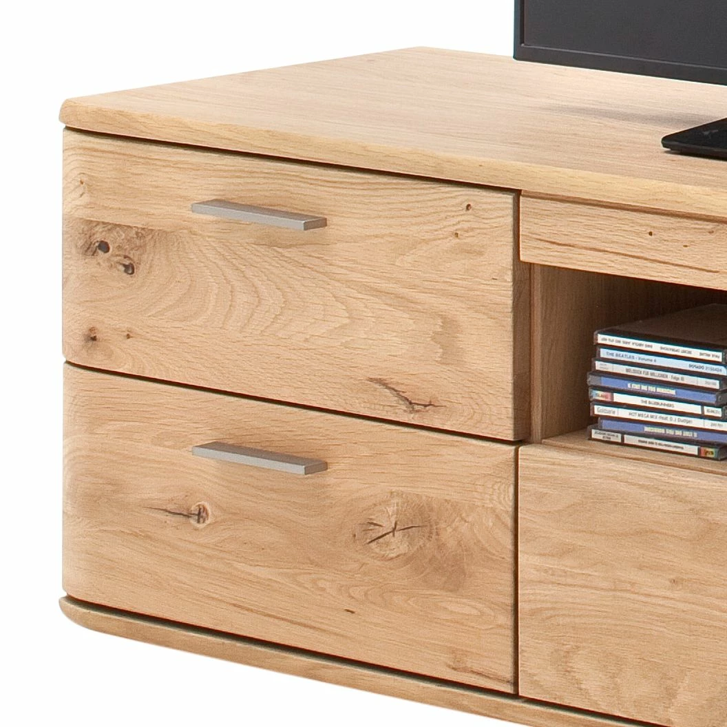 Naturoo Meuble TV Kvilla I - Partiellement en planches de chêne Bianco massif / Chêne Bianco 7 Naturoo Meuble TV Kvilla I - Partiellement en planches de chêne Bianco massif / Chêne Bianco – Image 5