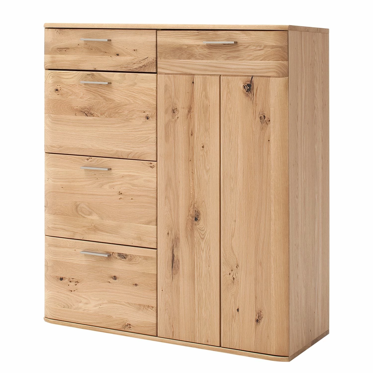 Naturoo Commode Kvilla V - Partiellement en planches de chêne Bianco massif / Chêne Bianco 3 Naturoo Commode Kvilla V - Partiellement en planches de chêne Bianco massif / Chêne Bianco