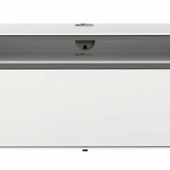 Now! by hülsta Meuble TV hülsta now easy - Blanc pur laqué / Gris clair -loftscape Boutique 1000127808 180910 142633100 GALLERYIMAGES P000000001000127808