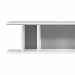 Now! by hülsta Étagère murale hülsta now easy - Blanc pur laqué / Gris clair -loftscape Boutique 1000127814 181005 09241306 GALLERYIMAGES P000000001000127814