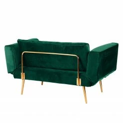 Jack & Alice Canapé convertible Behram II - Velours - Vert foncé 19 Jack & Alice Canapé convertible Behram II - Velours - Vert foncé -loftscape Boutique 1000127857 190110 15522300113 GALLERYIMAGES P000000001000127857