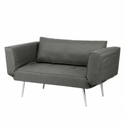 Fredriks Canapé convertible Behram I - Tissu - Gris