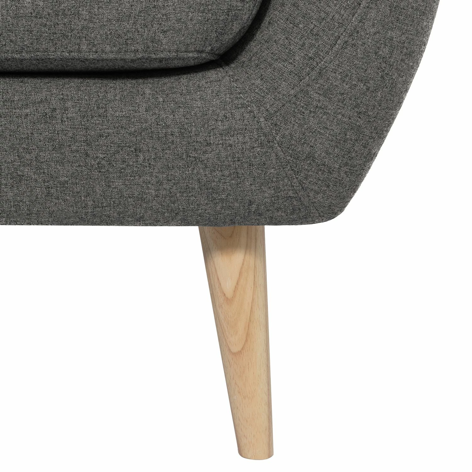 Mørteens Canapé Lamia (2 places) - Tissu - Gris foncé 11 Mørteens Canapé Lamia (2 places) - Tissu - Gris foncé – Image 9