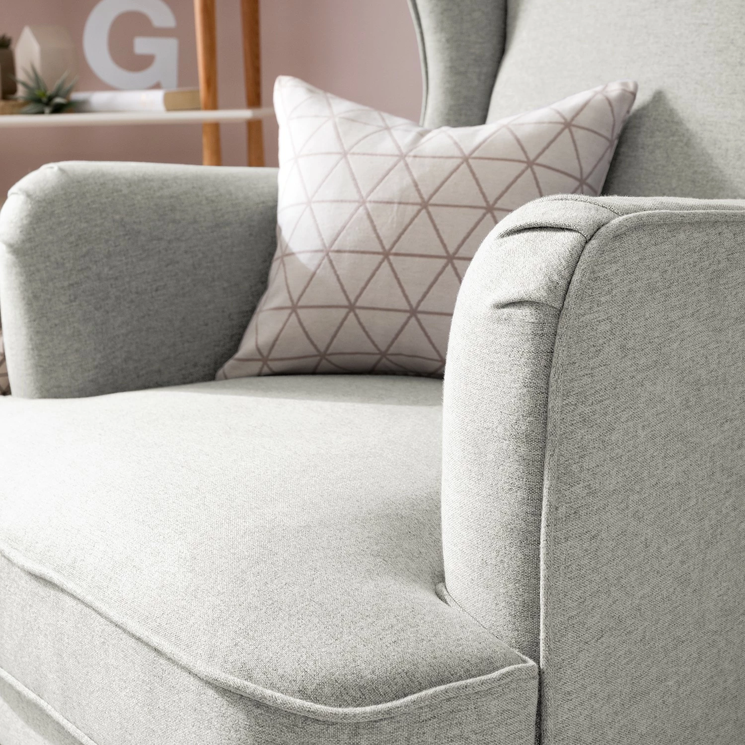 Jack & Alice Bergère Limeri - Feutre Blix: Gris clair - Sans repose-pieds 9 Jack & Alice Bergère Limeri - Feutre Blix: Gris clair - Sans repose-pieds – Image 7