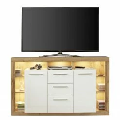 Trendteam Buffet Rock I - Blanc brillant / Imitation chêne de Wotan -loftscape Boutique 1000128164 180905 10043854 GALLERYIMAGES P000000001000128164