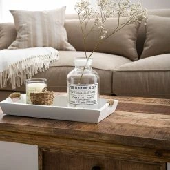 Maison Belfort Table basse Newhaven - Manguier massif - Manguier / Blanc -loftscape Boutique 1000128950 190612 11385300017 MOOD GALLERYIMAGES P000000001000128950 mood