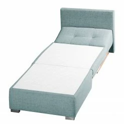 Fredriks Fauteuil convertible Cattai - Tissu structuré - Bleu pastel -loftscape Boutique 1000129071 180817 115858149 GALLERYIMAGES P000000001000129071