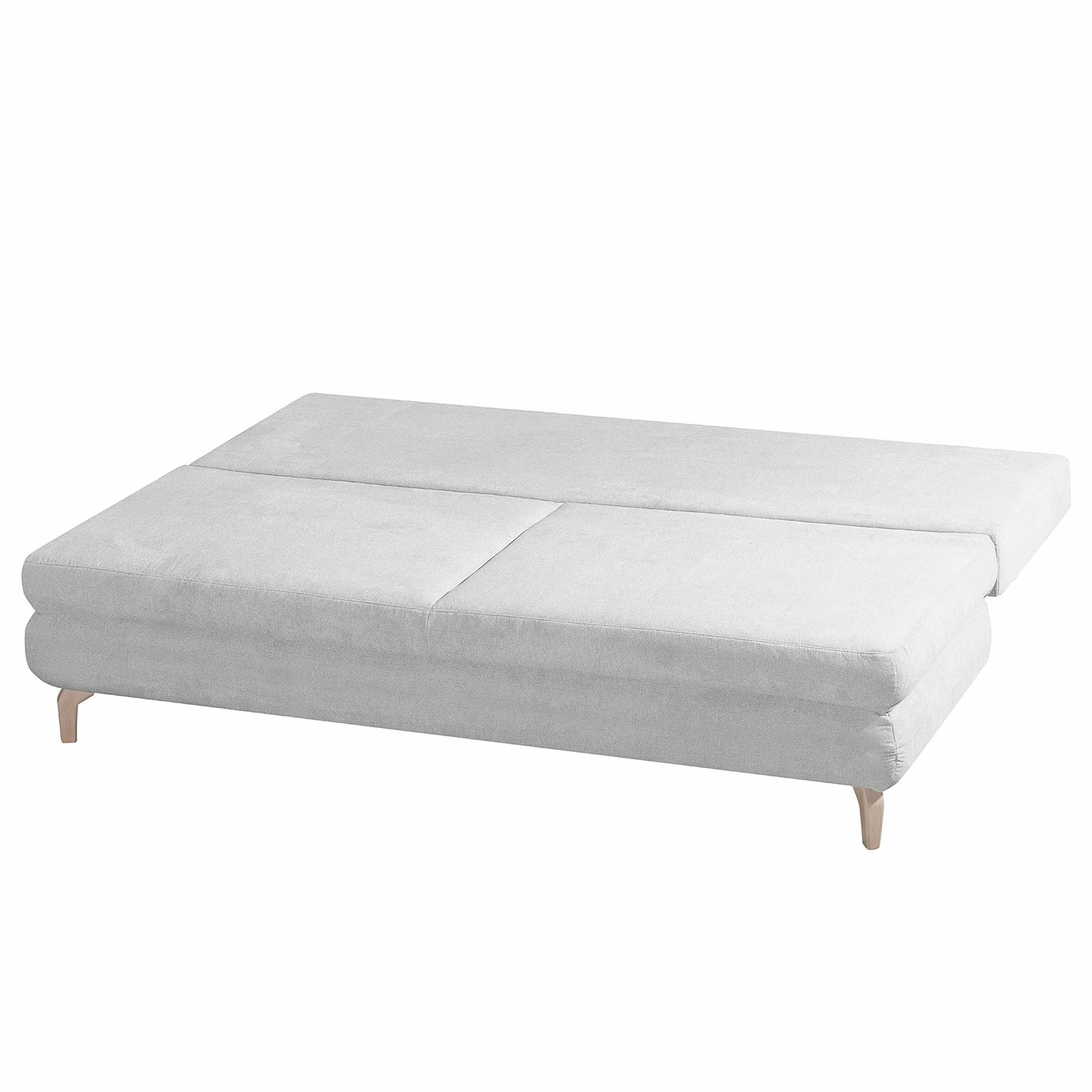 Mørteens Canapé convertible Seiling - Tissu structuré - Gris clair 6 Mørteens Canapé convertible Seiling - Tissu structuré - Gris clair – Image 4