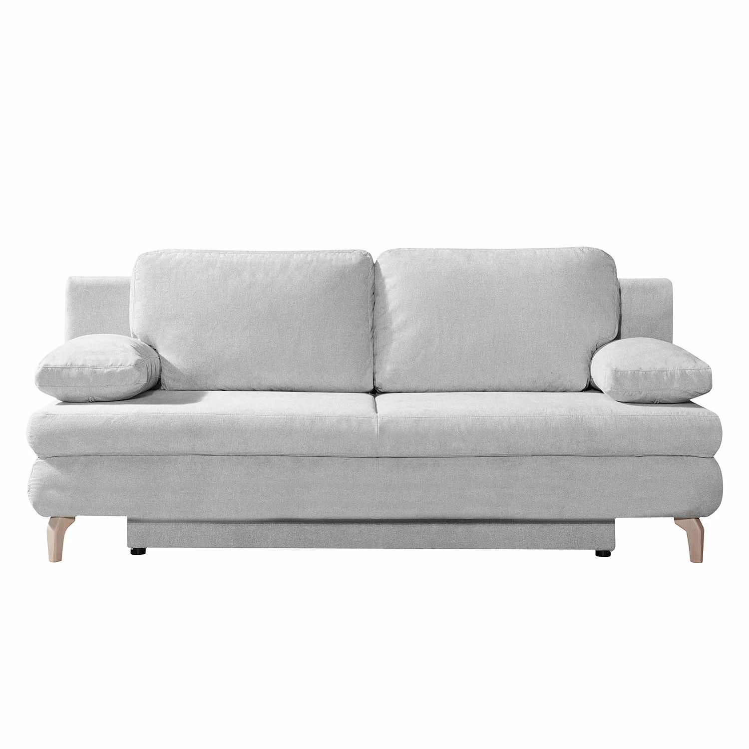 Mørteens Canapé convertible Seiling - Tissu structuré - Gris clair 7 Mørteens Canapé convertible Seiling - Tissu structuré - Gris clair – Image 5