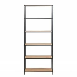 Red Living Étagère Coogee III - Imitation chêne sauvage / Noir - Imitation chêne sauvage - Hauteur : 185 cm -loftscape Boutique 1000129699 180913 14223303 GALLERYIMAGES P000000001000129699