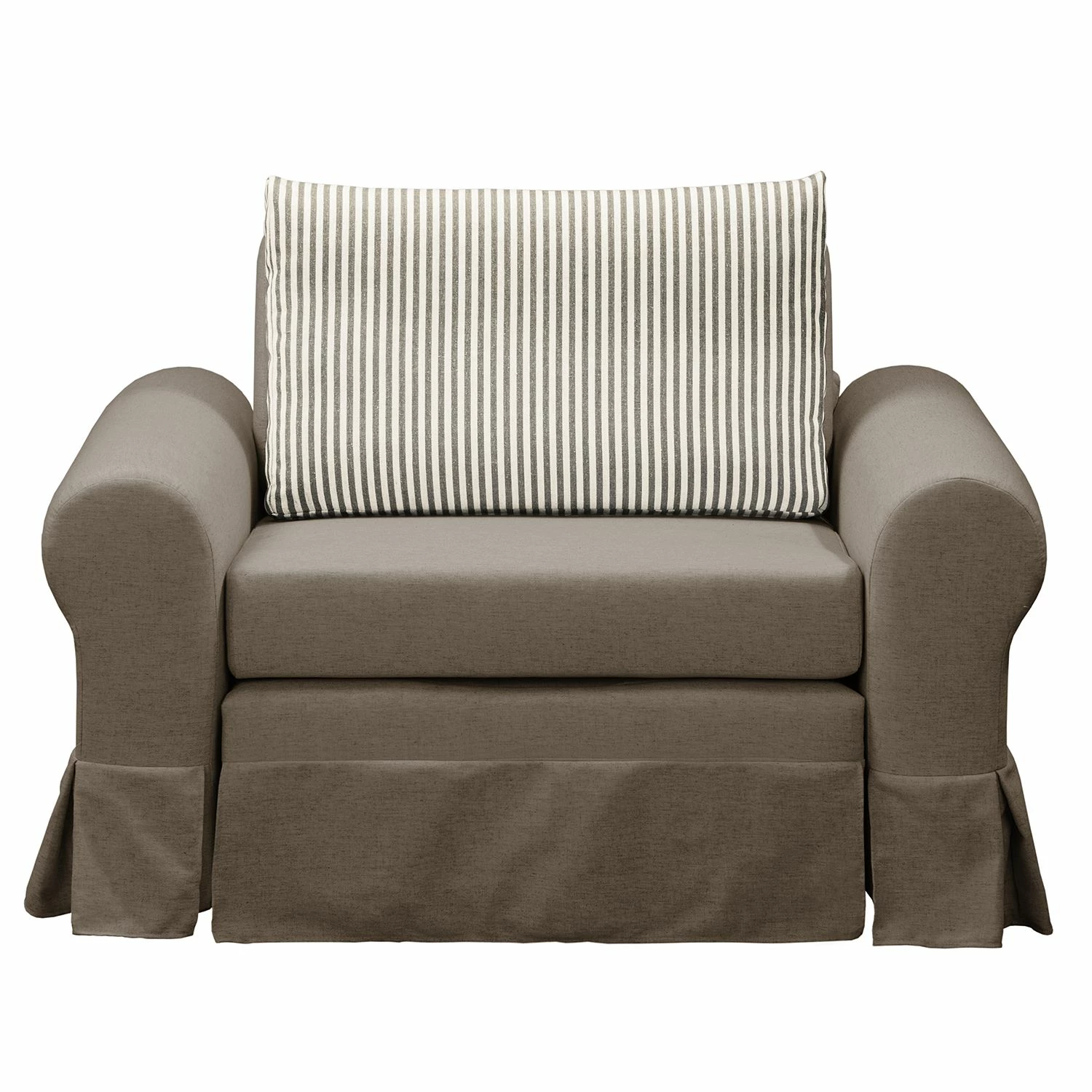Maison Belfort Fauteuil convertible Latina XVI - Tissu - Taupe 5 Maison Belfort Fauteuil convertible Latina XVI - Tissu - Taupe – Image 3