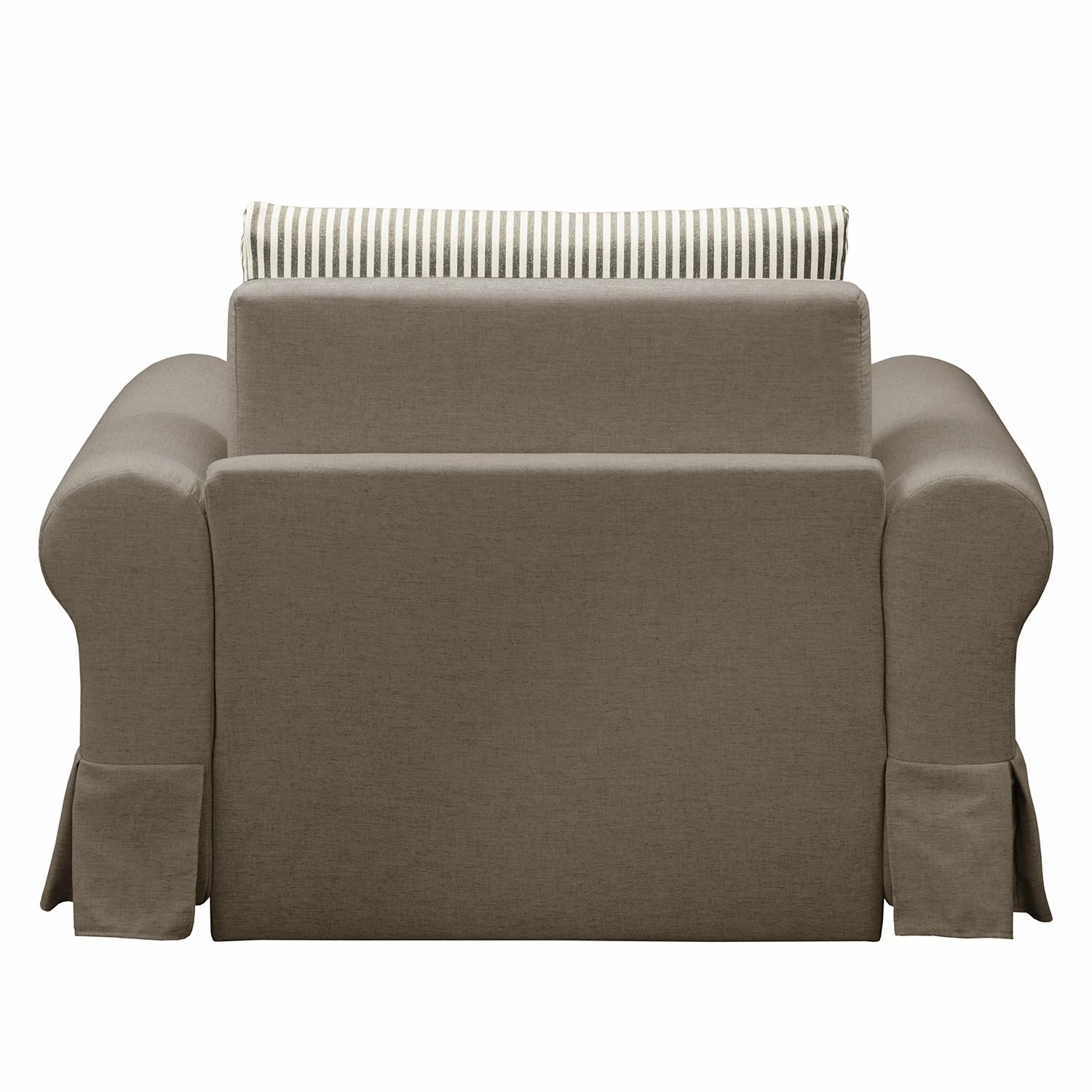Maison Belfort Fauteuil convertible Latina XVI - Tissu - Taupe 7 Maison Belfort Fauteuil convertible Latina XVI - Tissu - Taupe – Image 5