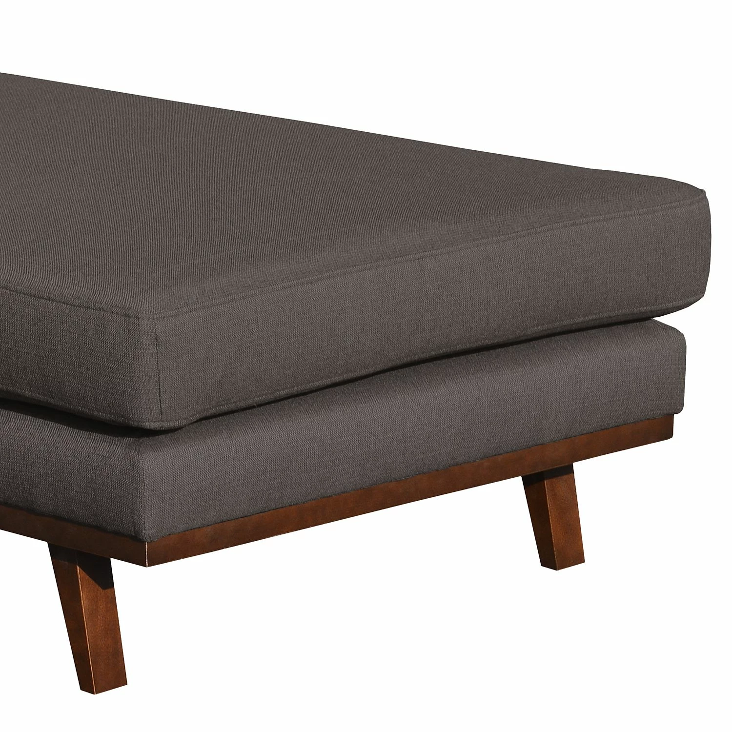 Mørteens repose-pieds Billund XL - Tissu structuré - Gris foncé 7 Mørteens repose-pieds Billund XL - Tissu structuré - Gris foncé – Image 5