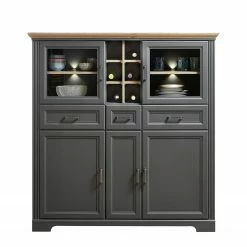 Ridgevalley Buffet haut Jasmund II - Graphite