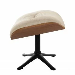 Studio Copenhagen Repose-pieds Anderson II - Tissu Saia: Beige - Noir - Noyer -loftscape Boutique 1000131469 181212 16503200220 GALLERYIMAGES P000000001000131469