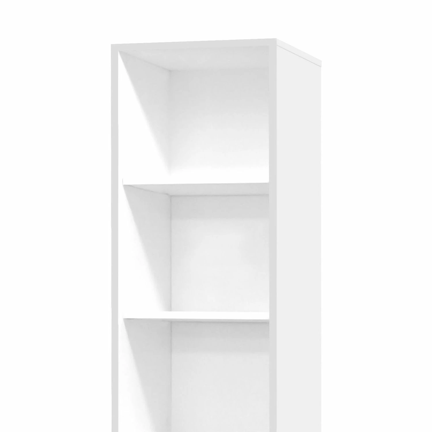 Mooved Étagère de bureau Leeton II - Blanc - Hauteur : 215 cm 5 Mooved Étagère de bureau Leeton II - Blanc - Hauteur : 215 cm – Image 3