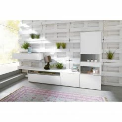 Now! by hülsta Ensemble hülsta now easy III (4 élém.) - Blanc pur laqué / Gris clair -loftscape Boutique 1000131850 180920 17412105 MOOD GALLERYIMAGES P000000001000131850 mood