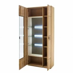 Naturoo Vitrine Vilela - Partiellement en chêne massif - Chêne Bianco / Imitation chêne Bianco -loftscape Boutique 1000133697 200816 11335600017 DETAILS P000000001000133697