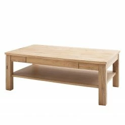 Naturoo Table basse Ristiina - Imitation chêne Bianco