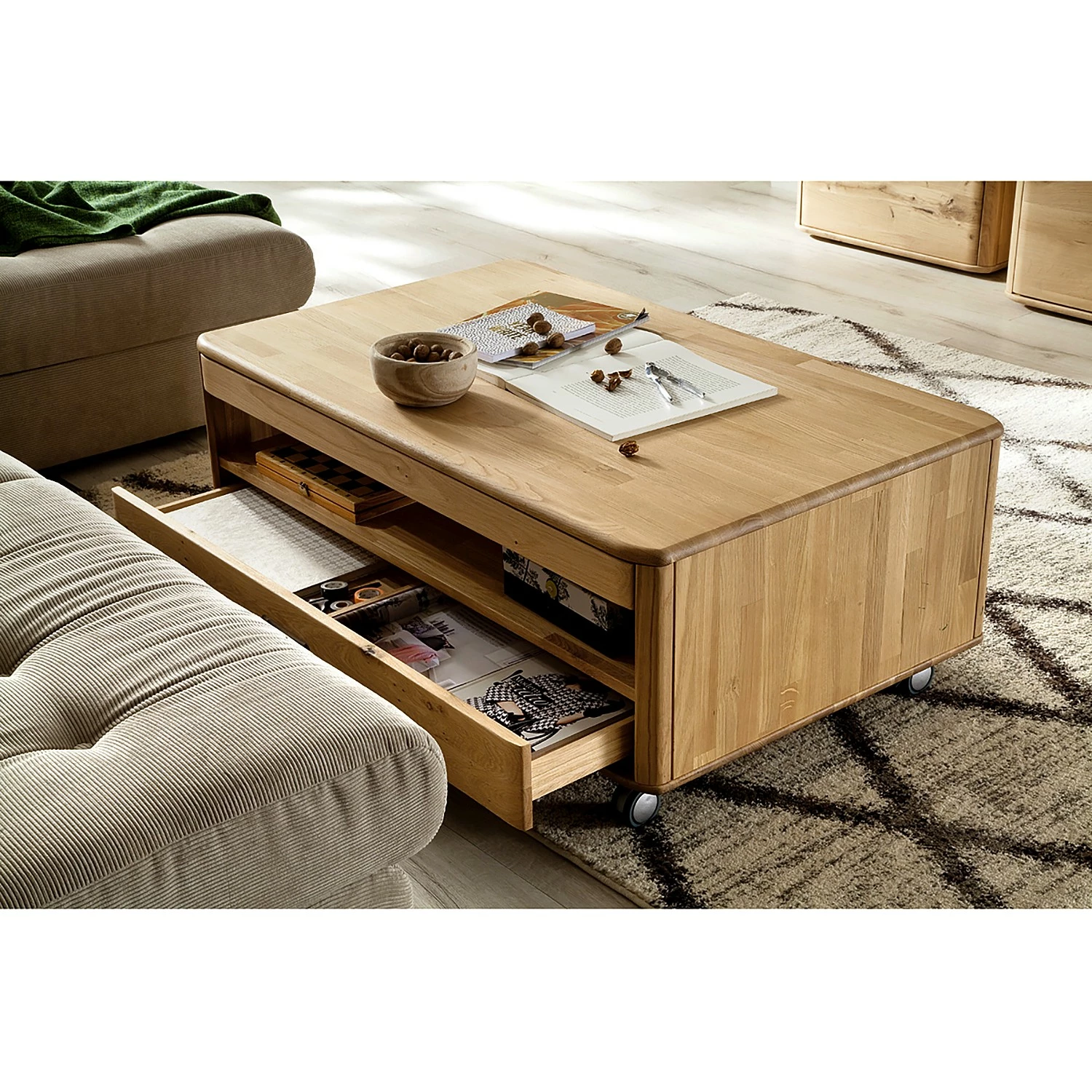 Naturoo Table basse Forge - Chêne massif - Chêne de poutre Bianco 5 Naturoo Table basse Forge - Chêne massif - Chêne de poutre Bianco – Image 3