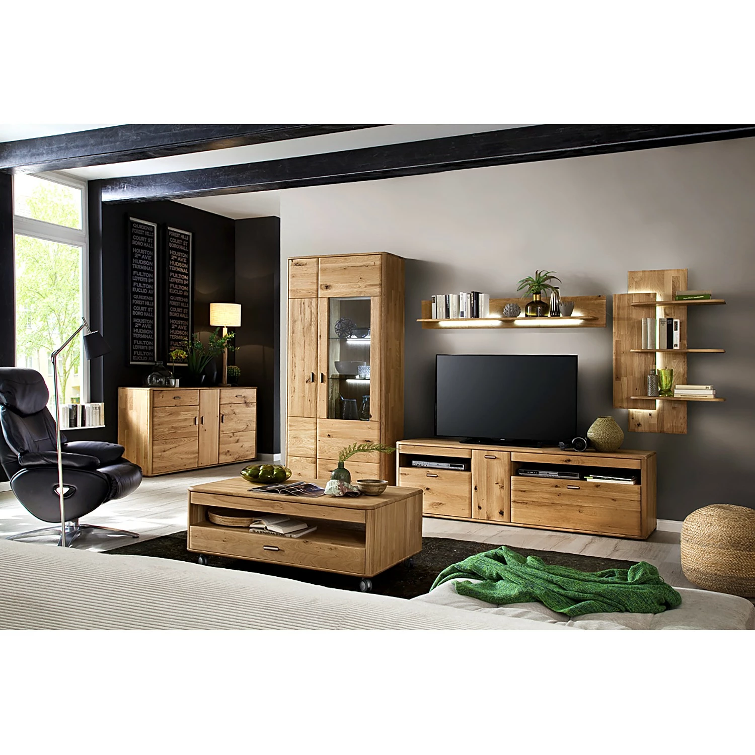 Naturoo Table basse Forge - Chêne massif - Chêne de poutre Bianco 6 Naturoo Table basse Forge - Chêne massif - Chêne de poutre Bianco – Image 4