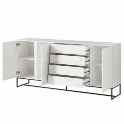 Fredriks Buffet Zaddy III - Blanc / Noir -loftscape Boutique 1000134689 210426 13543200017 DETAILS P000000001000134689