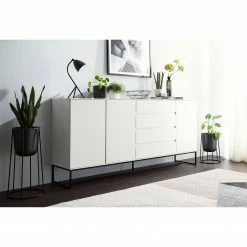 Fredriks Buffet Zaddy III - Blanc / Noir -loftscape Boutique 1000134689 210426 15153000009 MOOD DETAILS P000000001000134689 mood