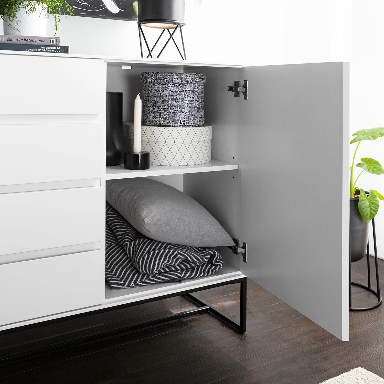 Fredriks Buffet Zaddy II - Blanc 9 Fredriks Buffet Zaddy II - Blanc – Image 7