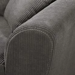 Maison Belfort Grand canapé Elora II - Tissu structuré - Gris -loftscape Boutique 1000134716 180927 150909224 GALLERYIMAGES P000000001000134716