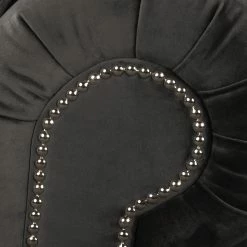 Jack & Alice Canapé Solita (2 places) - Velours - Gris -loftscape Boutique 1000135626 181018 162913145 GALLERYIMAGES P000000001000135626