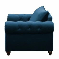 Jack & Alice Fauteuil Solita - Velours - Bleu foncé - Avec repose-pieds 23 Jack & Alice Fauteuil Solita - Velours - Bleu foncé - Avec repose-pieds -loftscape Boutique 1000135713 181018 163116852 GALLERYIMAGES P000000001000135713